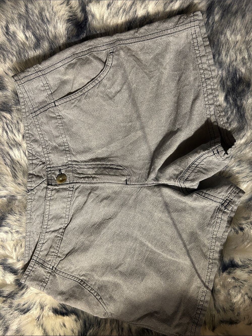 Columbia Women's Light Gray Jean Shorts